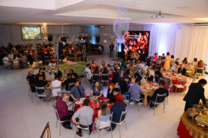 No evento foi servido precioso Jantar